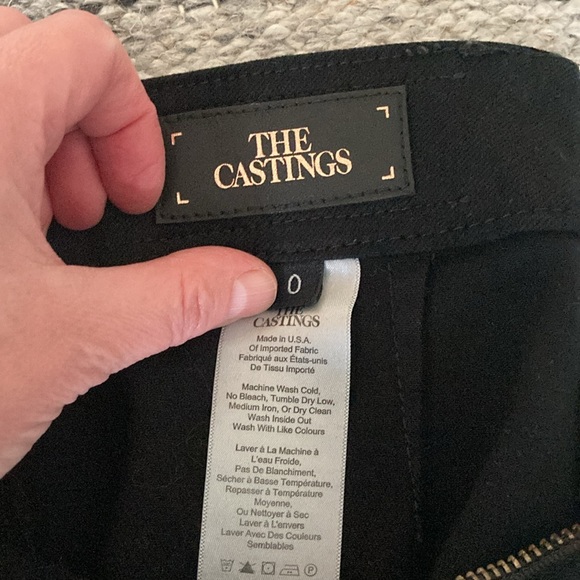 Aritzia Black Denim Skirt - Picture 5 of 5